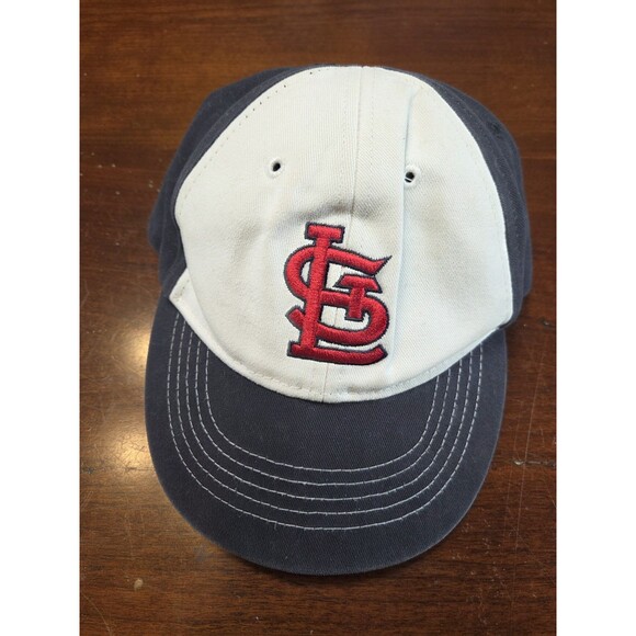 47 Brand St Louis Cardinals Hat Cap Infant Baby Navy White STL Logo Baseball - Picture 1 of 4